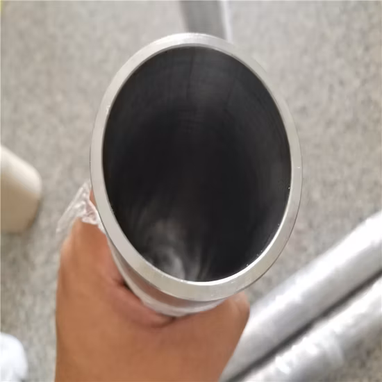 ASTM/ B338/Gr1 Gr7 Tubo de liga de titânio de grau químico e aeroespacial resistente à corrosão de alta temperatura